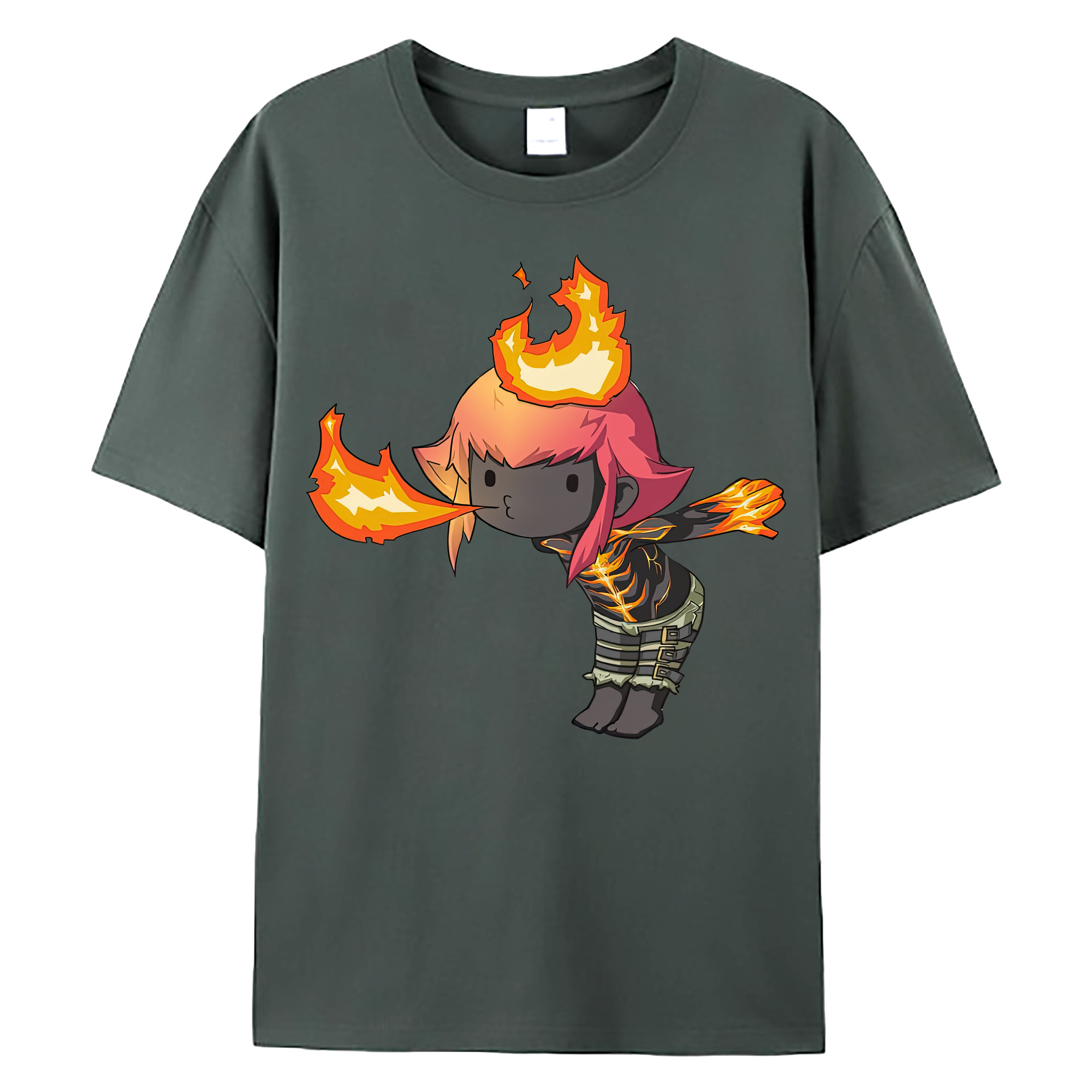 （画像用） リーグ・オブ・レジェンド League of Legends LOL 綿100％ メンズ半袖Tシャツ｜肌触りやわらか＆通気性